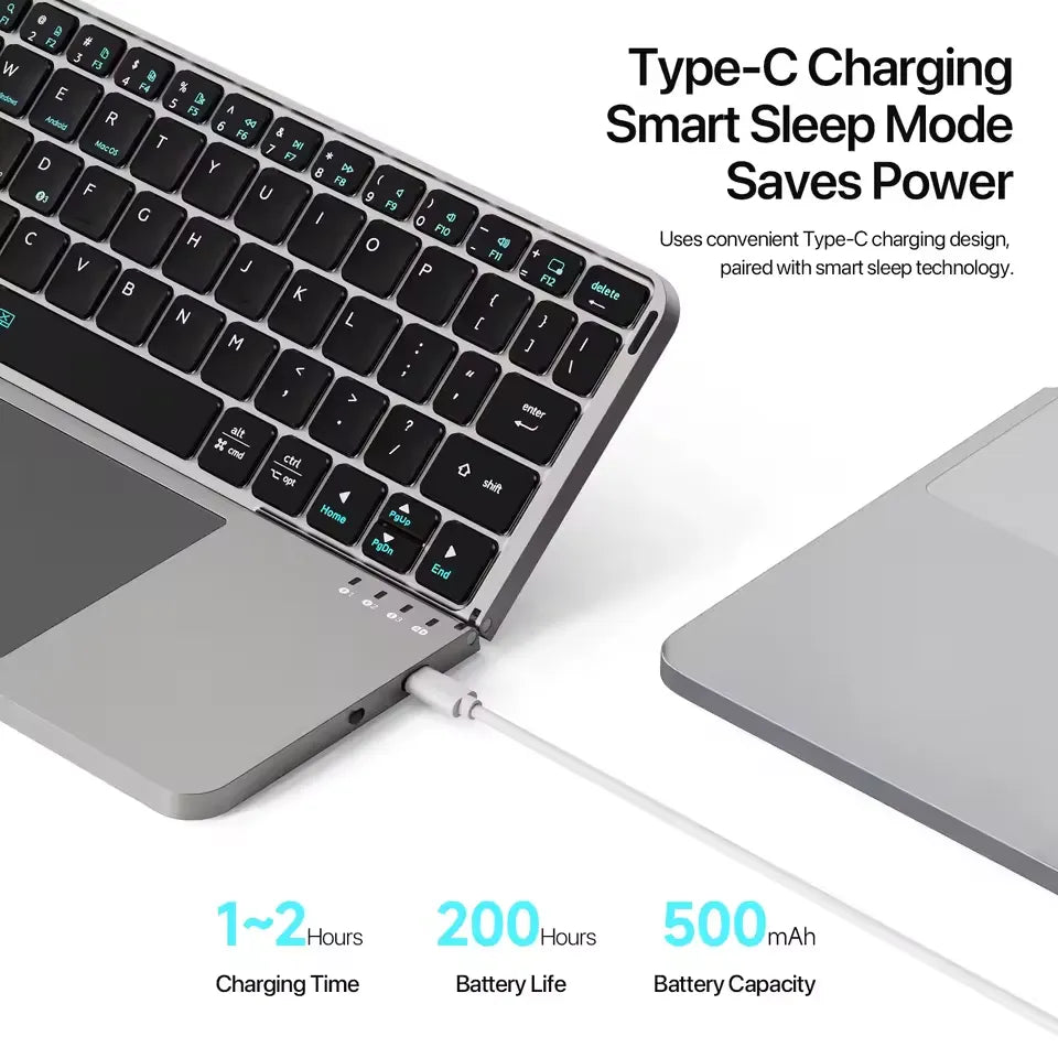DUX DUCIS Foldable Bluetooth Keyboard Pro