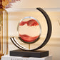 Heuanpte 3D Round Sand Art Light